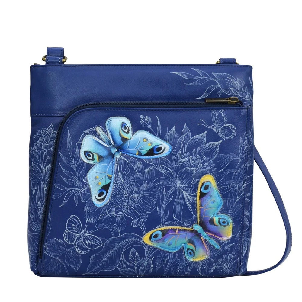Anuschka Garden delight cross body bag